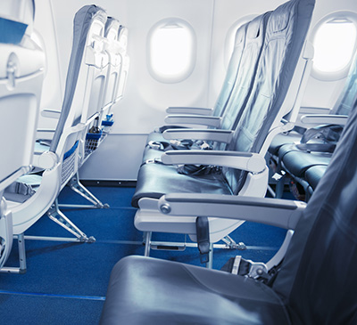 New fabric technology for airline seats