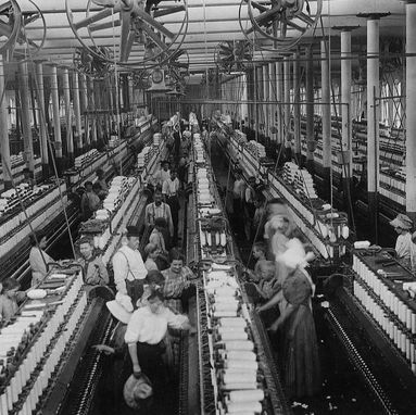 TEXTILE MANUFACTURING IN THE ​INDUSTRIAL REVOLUTION