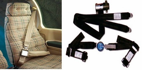 Aircraft seat belt